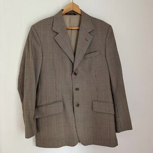 lambourne Sport Coat blazer, Wool Tweed 42L Chest, Made In England Luxury